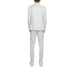 Mulish Beige Polyester Two-Piece Suit
