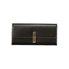 Furla Nero Leder Damen Geldbörse