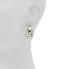 ALDO Silver Elastane Earrings