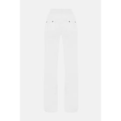 Juicy Couture White Polyester Casual Pants