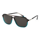 Replay turquoise kunststof zonnebril