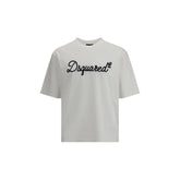 Dsquared² Weißes Baumwoll-T-Shirt