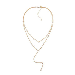 ALDO Gold Elastane Necklace