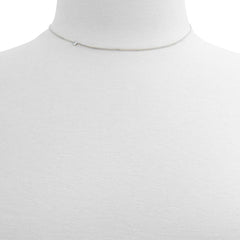 ALDO Silver Elastane Necklace