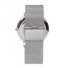 ARABIANS Silberne Edelstahl-Armbanduhr