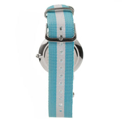ARABIANS Blue Textile Dress Watch