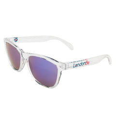 LONDONBE Transparente Sonnenbrille mit eingespritztem Rahmen