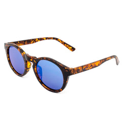 LONDONBE Braune Sonnenbrille mit eingespritztem Rahmen