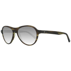 WEB EYEWEAR Braune Kunststoffsonnenbrille
