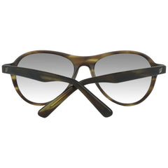 WEB EYEWEAR Braune Kunststoffsonnenbrille