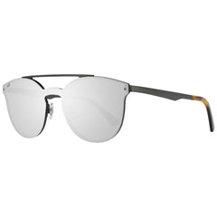 WEB EYEWEAR Sonnenbrille aus grauem Metall