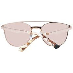 WEB EYEWEAR Sonnenbrille aus pinkem Metall