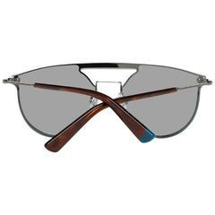 WEB EYEWEAR Sonnenbrille aus grauem Metall