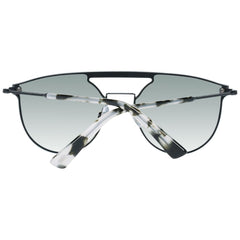 WEB EYEWEAR Schwarze Metall-Sonnenbrille