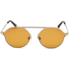 WEB EYEWEAR Sonnenbrille aus silbernem Metall