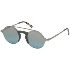 WEB EYEWEAR Sonnenbrille aus silbernem Metall