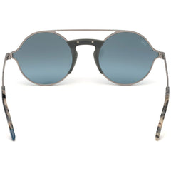 WEB EYEWEAR Sonnenbrille aus silbernem Metall