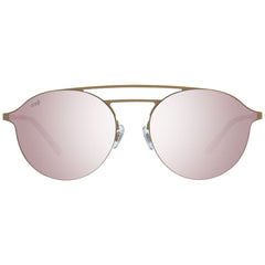 WEB EYEWEAR Brown Metal Sunglasses