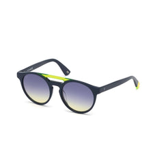 WEB EYEWEAR Sonnenbrille aus blauem Kunststoff
