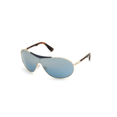 WEB EYEWEAR Goldene Sonnenbrille aus Metall