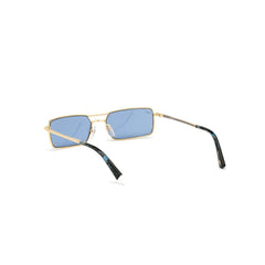 WEB EYEWEAR Goldene Sonnenbrille aus Metall