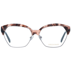 Emilio Pucci Braune Metallbrille (Gestell)