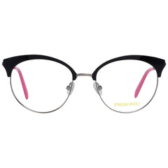 Emilio Pucci Brille aus schwarzem Metall (Gestell)