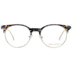 Emilio Pucci Goldfarbene Metallbrille (Gestelle)
