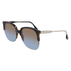Victoria Beckham Sonnenbrille aus schwarzem Acetat