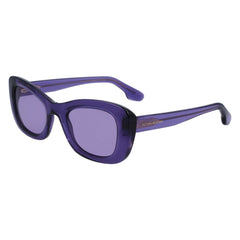 Victoria Beckham Sonnenbrille aus grauem Azetat