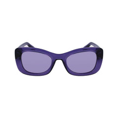 Victoria Beckham Sonnenbrille aus grauem Azetat
