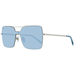 WEB EYEWEAR Sonnenbrille aus silbernem Metall