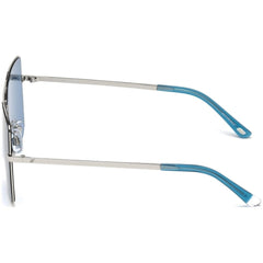 WEB EYEWEAR Sonnenbrille aus silbernem Metall
