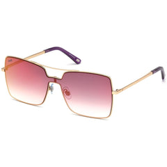 WEB EYEWEAR Goldene Sonnenbrille aus Metall