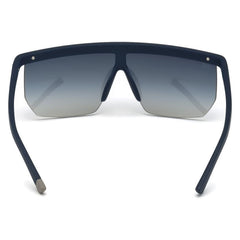 WEB EYEWEAR Sonnenbrille aus blauem Azetat