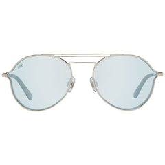 WEB EYEWEAR Sonnenbrille aus silbernem Metall