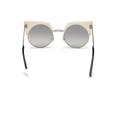 WEB EYEWEAR Black Metal Sunglasses