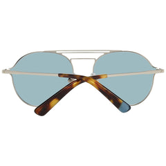 WEB EYEWEAR Sonnenbrille aus silbernem Metall