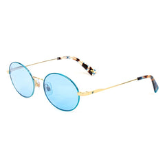 WEB EYEWEAR Goldene Sonnenbrille aus Metall