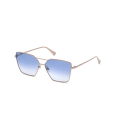 WEB EYEWEAR Goldene Sonnenbrille aus Metall