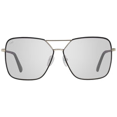 WEB EYEWEAR Gold Metal Sunglasses