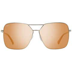 WEB EYEWEAR Gold Metal Sunglasses