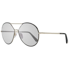 WEB EYEWEAR Goldene Sonnenbrille aus Metall