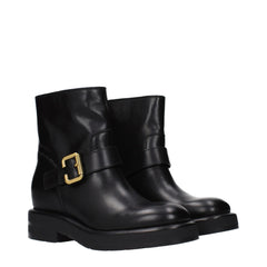 Chloé Stiefeletten aus schwarzem Leder