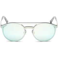 WEB EYEWEAR Transparente Sonnenbrille aus Metall