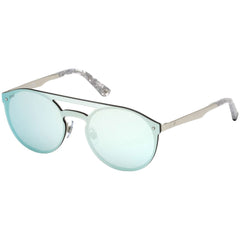 WEB EYEWEAR Transparente Sonnenbrille aus Metall