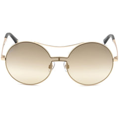 WEB EYEWEAR Goldene Sonnenbrille aus Metall