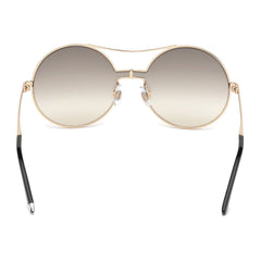 WEB EYEWEAR Goldene Sonnenbrille aus Metall