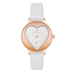 Juicy Couture Weiße Plastik-Armbanduhr
