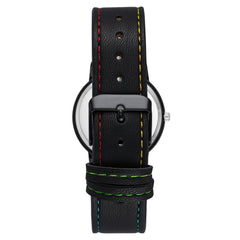 Juicy Couture Black Plastic Dress Watch